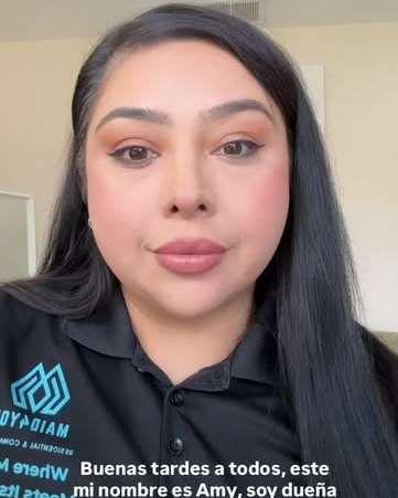 Amy Khan introducing Maid 4 You